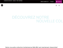 Tablet Screenshot of miobijoux.com